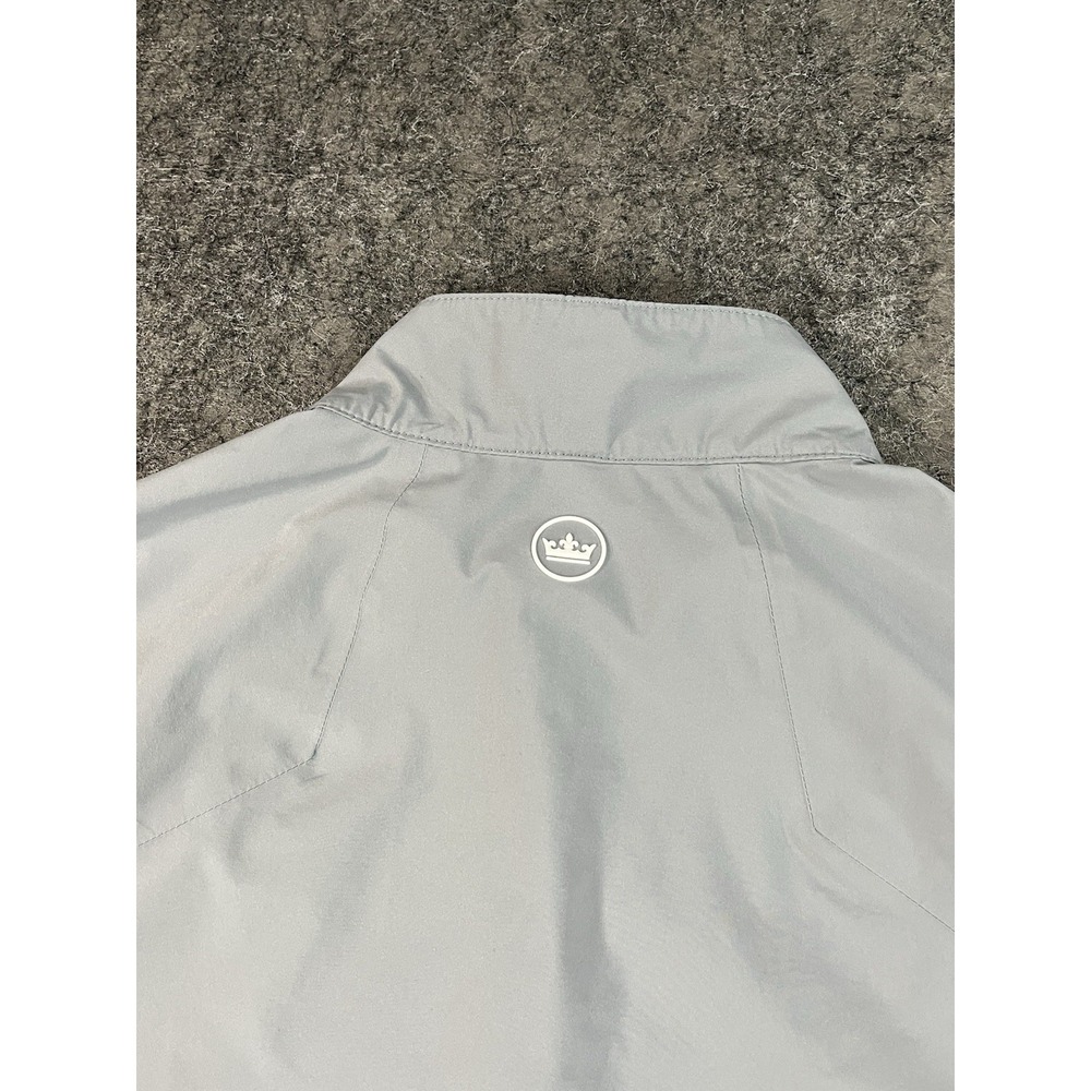 Peter Millar Hyperlight Shield Half Zip Mens M Go… - image 4